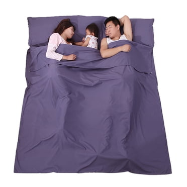 Amdohai Lightweight Sleeping Bag Liner Sleeping Sack Outdoor Camping Hotel Travel Sheet