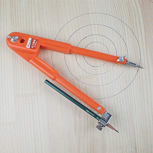 Drawing Compass – Adjustable Large Rule Precision – Multifunctional Carpentry & Office Tool – Durable Metal Scribing Gauge – Accurate Circles & Lines – Professional Drafting