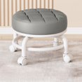 thumbnail image 1 of EGNMCR Tabouret Bas à Roulettes pour la Maison Roue Universelle Entrée Tabouret pour Homme Paresseux Tabouret à Chaussures Multifonction Couturière Fauteuil Roulant Tabouret Assis Petit Tabouret Petits Tabourets, 1 of 8