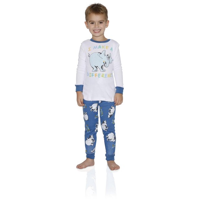 Dr. Seuss Pyjama Garçon Pantalon en Coton et Haut de Pyjama Amusant