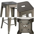 thumbnail image 2 of Heavenly Collection Metal Counter Stool, 2 of 4