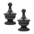 thumbnail image 1 of Shade Finials Lamp Finial Adapter Brackets, Table Knob Topper Lamp Top Cap, Knob black 58cmx35cm, 1 of 9