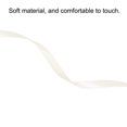 thumbnail image 3 of Unique Bargains 0.28' x 100 Yards Double Face Decorate Crafts Roll Satin Ribbon Beige, 3 of 5