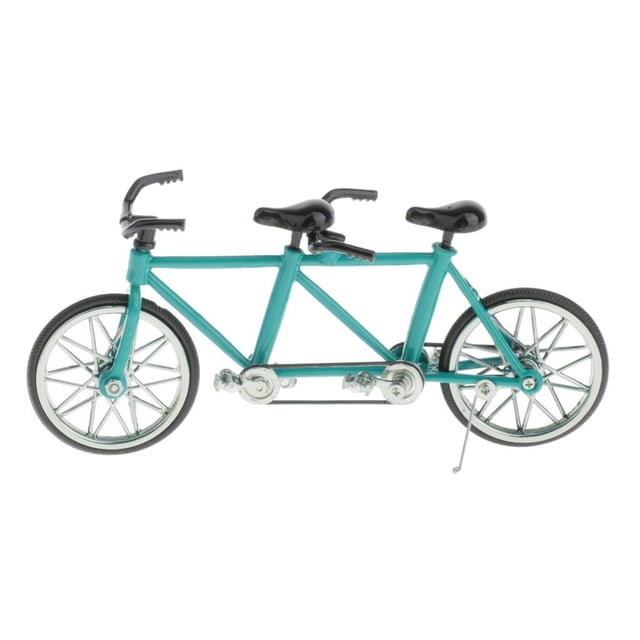 1:16 Tandem Model Toy Decoration Crafts for Decoration Birthday Gift Blue