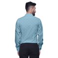 thumbnail image 2 of BESTMAN Formal Shirts For Men Slim Fit Printed Full Sleeve Shirts For Men, 2 of 5