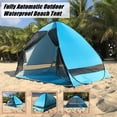 thumbnail image 1 of Dvkptbk Protection Tente Solaire Anti-Uv, Tente à Déploiement Rapide pour l'Extérieur, Plage, Camping, Pêche, Randonnée, Abri d'Ombre, Camping et Randonnée, 1 of 9