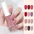 thumbnail image 2 of 10ml Quick Drying Nail Polish Water-Based Tearable Sequins Baking Free Long Lasting Nail Polish for Female, 2 of 10