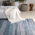 thumbnail image 1 of Rug Branch Emir Collection Tapis abstrait hydrofuge moderne, 1 of 10