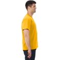 thumbnail image 2 of Jerzees Adult HiDENSI-T Short Sleeve Crew T-Shirt, 2X, Columbia Blue, 2 of 7