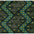 thumbnail image 4 of oneOone Organic Cotton Poplin Twill Fabric Chevron Flame Stitch Print Fabric BTY 42 Inch Wide, 4 of 4