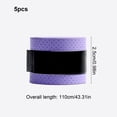 thumbnail image 3 of Wzzjkit 5 Rolls Tennis Racket Grip Tape No Slip Perforated Super Absorbent Tennis Overgrip Badminton Overgrip Pickleballs Overgrip, 3 of 6