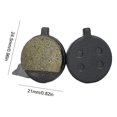 thumbnail image 3 of ZLight Bike Brake Pads Disc Parts Bicycles Accessory Bike Component Semi-Metallic Cycling Braking Pad for Repair Maintenance Type 28 1Set, 3 of 6