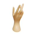 thumbnail image 2 of Esquirla Adults Mannequin Hand Model Lightweight Dressing Table Jewelry Display Stand Skin Color, 2 of 8