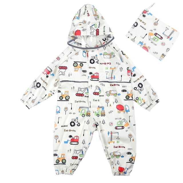 Imperméables pour Garçons Taille 8 Imperméables pour Filles Imperméables Enfant Combinaison de Pluie Poncho Imperméable Filles Manteaux Imperméables à Capuche Imperméable une Pièce Réutilisable Extérieur
