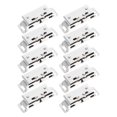 thumbnail image 1 of WORGEOUS 10 Pairs Silver Catch Old Spring Door Bumper Closet Hardware, 1 of 9