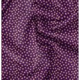 thumbnail image 1 of Soimoi Purple Viscose Chiffon Fabric Shells Ocean Decor Fabric Printed Yard 42 Inch Wide, 1 of 6