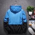 thumbnail image 4 of OmicGot Hooded Jacket New Spring Autumn Korean Version Plus Male And Female Couples Colorblock Men's Jacket Casual Thin Section Coat, 4 of 12