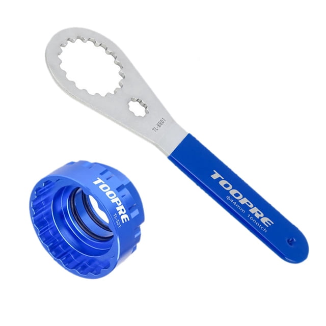 koolsoo Outil d'Installation de Retrait de Chaîne de Vélo 12S Bleu + Clé