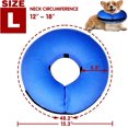 thumbnail image 2 of YSTINNG Inflatable Dog Collar-Soft Protective Cone for Dogs After Surgery,Dog Donut Collar Suitable for Dogs and Cats,Dog Cone Collar to Prevent Pets from Touching Stitches,Wounds and Rashes(Blue,L), 2 of 6