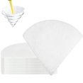 thumbnail image 1 of Fryer Oil Filter Cone Filters Non-Woven Filter Cones Cooking Oil Filter Cones Maple Syrup Filter Set Cones Filter for Kitchen Restaurants Cafes Food Trucks Hotels, 1 of 9