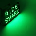 thumbnail image 1 of LED Light Sign For Car 7.5 X 4.5 Inch Windshield LED Car Sign With Suction Cups Text Led Light For Ride Driver, 1 of 2