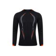 thumbnail image 3 of Hauts de Compression pour Hommes Chemise de Sport Col Rond Manches Longues Élastique Séchage Rapide Hauts Entraînement Physique Course Décontractée Cyclisme Vêtements de Sport, 3 of 9