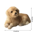 thumbnail image 3 of Fridja Simulation Modèle Animal Simulation Modèle Golden Re triever Jouets en Peluche, 3 of 3