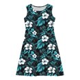 thumbnail image 3 of RXIRUCGD 2025 Vêtements d'Été pour Enfants Tout-Petits Filles Mignon Imprimé Fleuri Camisole Extensible Robe Sans Manches Robe Ligne A, 3 of 7