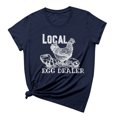 thumbnail image 2 of EGNMCR T-Shirt de Pâques T-Shirts pour Femmes T-Shirts de Jour de Pâques T-Shirt Imprimé pour Femmes T-Shirt à Manches Courtes T-Shirts Graphiques Hauts T-Shirts pour Femmes, 2 of 3