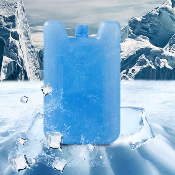 EDHITNR Long Lasting Reusable Ice Blocks for Cool Bags Shock Cooler Small Ice Packs with Thickened PE Material, Freezer Packs for Portable Air Conditioner Lunch Bags