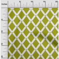 thumbnail image 2 of oneOone Polyester Spandex Light Green Fabric Geometric Dress Material Fabric Print Fabric By The Yard 56 Inch Wide, 2 of 5