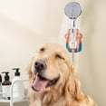 thumbnail image 2 of Sentmoon Rain Shower Head with Handheld Spray Shower Head Shower Bracket No Punch Head Adjustable Rosette Bathroom Nozzle Flower Sun Shower Base, 2 of 7