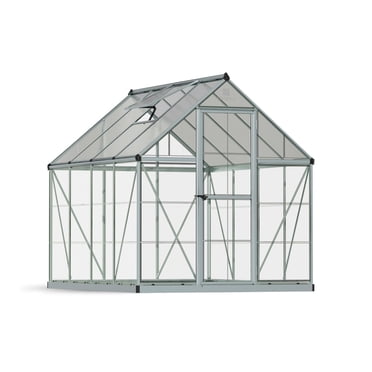 CANOPIA by PALRAM Hybrid 6 ft. x 8 ft. Greenhouse Kit - Silver