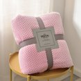 thumbnail image 1 of CEHVOM Scratch Thickened Solid Color Borlaug Sofa Blanket Flannel Blanket Clearance, 1 of 1