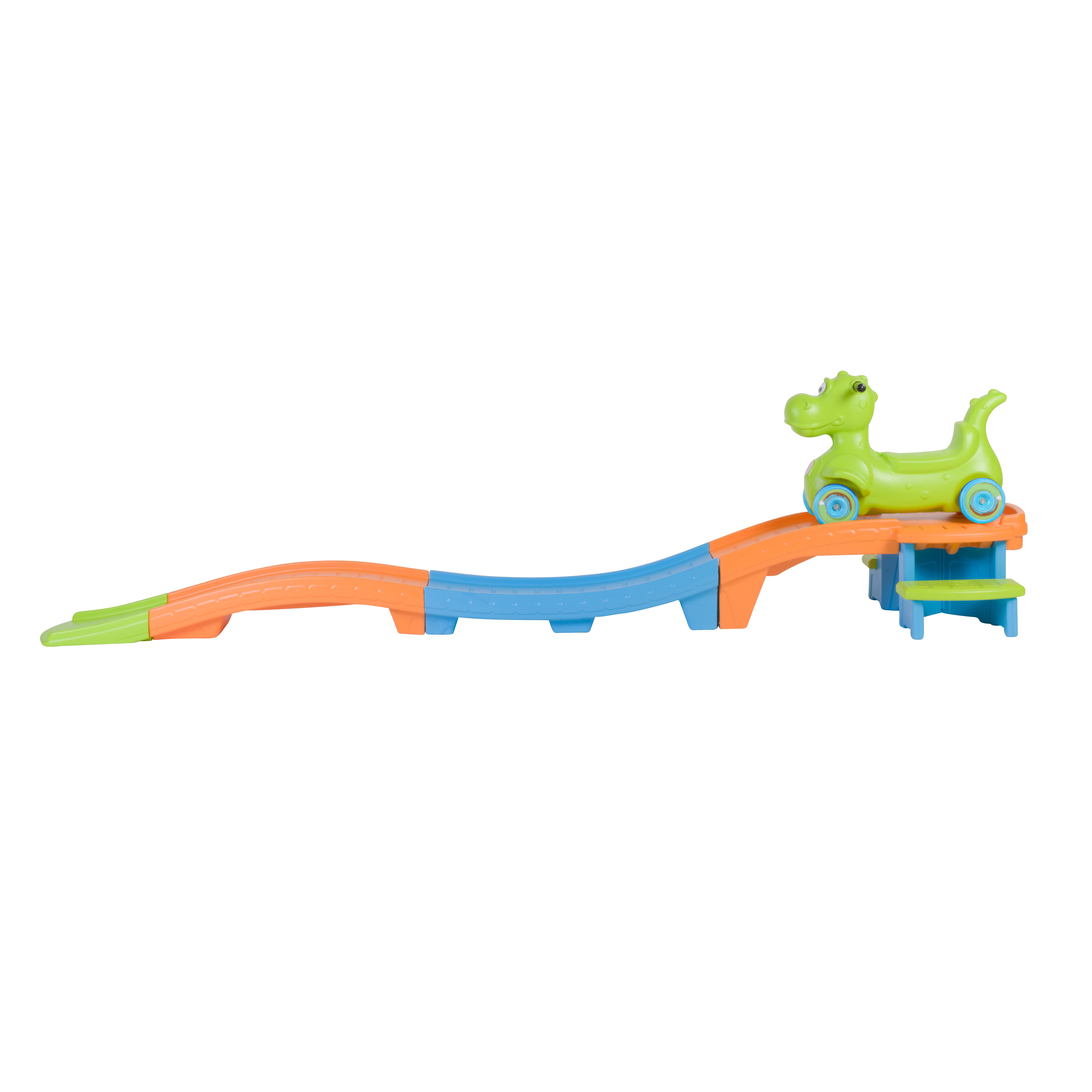 Step2 Dino Dash – Jouet à chevaucher type montagnes russes pour tout-petits et enfants – Jeu intérieur et extérieur – De 2 à 5 ans