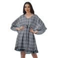 thumbnail image 1 of Moomaya Robe de Plage Imprimée Vêtements de Vacances Femmes Robes en Georgette pour Femmes, 1 of 6