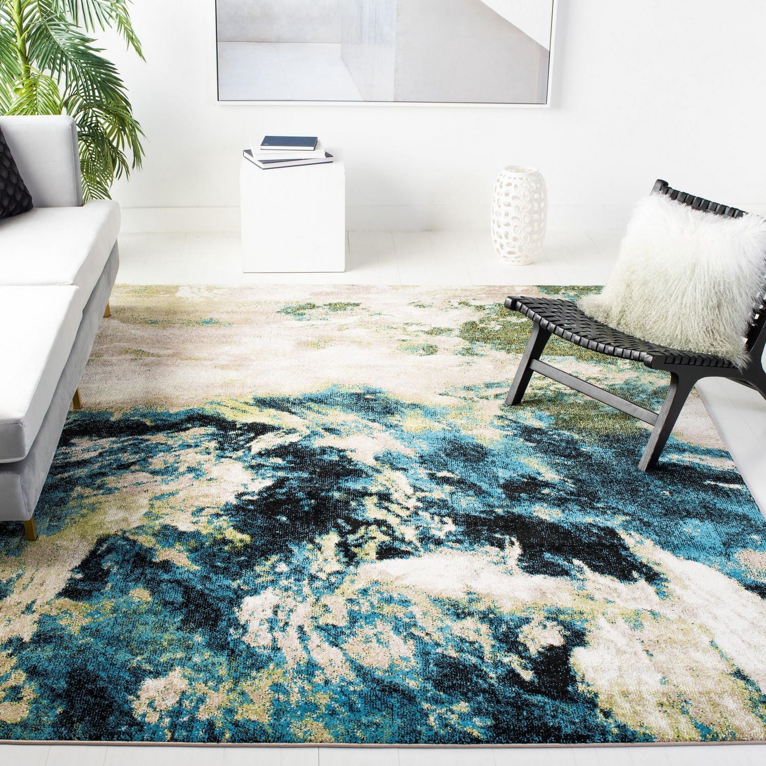 Safavieh Glacier Landen Abstract Area Rug