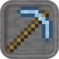 thumbnail image 1 of Assiettes à dessert carrées Minecraft 17,8 cm, 8 ct, 1 of 2