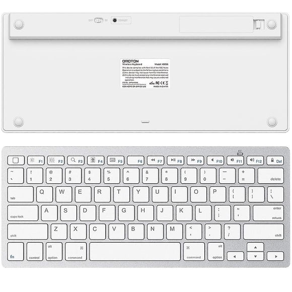 Clavier sans fil mince, 2,4 Ghz 78 touches Mini Clavier sans fil