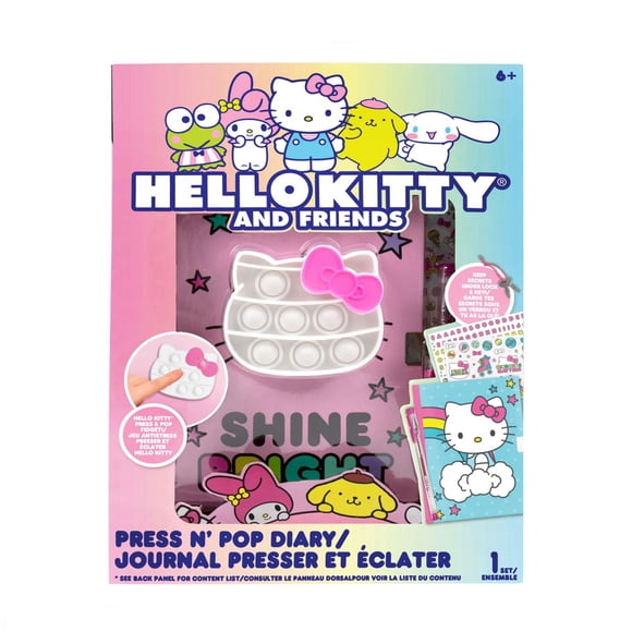 Journal Presser et éclater Hello Kitty et ses amis
