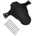 thumbnail image 2 of facefd Mountain Bike Road Cycling Mud Fender MTB Front Tire Mud Flap Guard Bicycle Accessory, Type A, 2 of 7