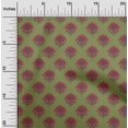 thumbnail image 1 of oneOone Georgette Viscose Fabric Floral Block Print Fabric BTY 42 Inch Wide, 1 of 4