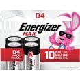 thumbnail image 1 of Energizer Piles D MAX (Lot de 4), Piles Alcalines D Cell, 1 of 1