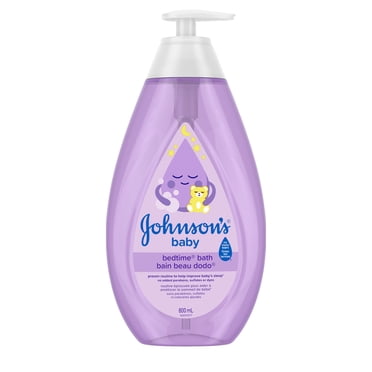 Johnson's Baby Bedtime Bath Wash, Baby Wash and Cleanser, Large, 800 ml
