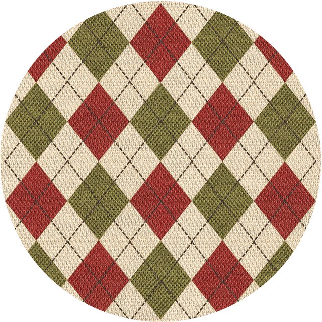 Ahgly Company Tapis d'Intérieur Lavable en Machine Carré Acajou Brun, 3 Pieds Carré