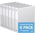 thumbnail image 1 of Davis Group, Premium Economy, Round Ring, Binder, 6 Pack, 1.5", 1 of 3