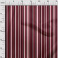 thumbnail image 2 of oneOone Cotton Poplin Red Fabric Stripes Sewing Craft Projects Fabric Prints By Yard 42 Inch Wide, 2 of 4