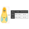 thumbnail image 4 of Palmes de Natation Courtes pour la Natation, le Snorkeling et l'Entraînement, 4 of 7