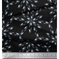 thumbnail image 3 of Soimoi Black Rayon Fabric Cat Animal Decor Fabric Printed Yard 42 Inch Wide, 3 of 3