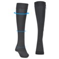 thumbnail image 2 of Bas de Mollet Hauteur Genou, 1 Paire Bas de Sport à Compression Élastique pour Modelage du Corps Sortie Haute Intensité, 2 of 13